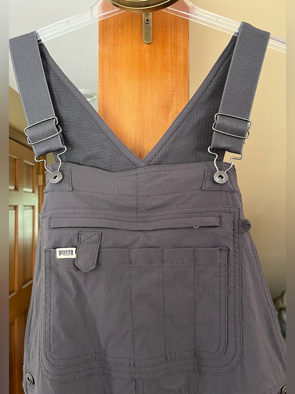 Women’s Duluth Trading Co Heirloom Lined Gardening overalls M x 29 - Picture 5 of 14